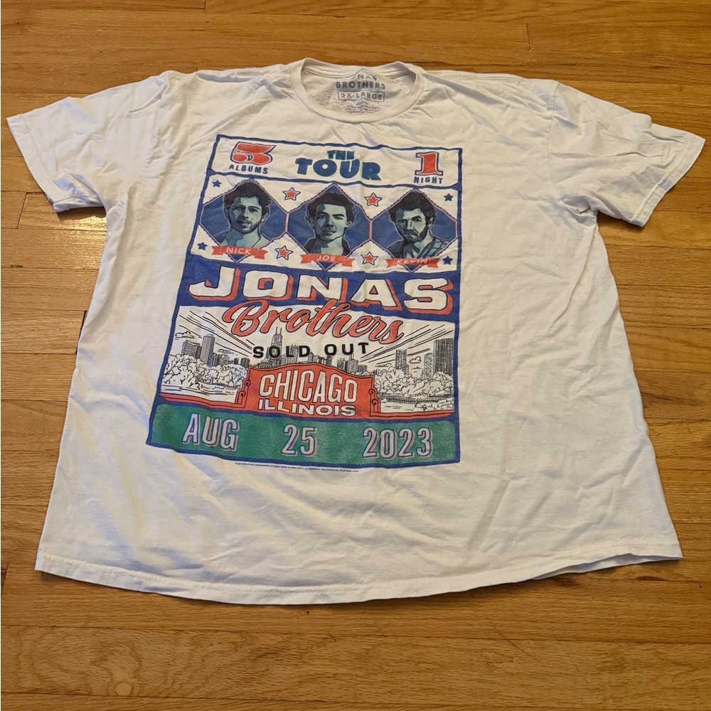 Jonas Brother Exclusive Chicago shirt
